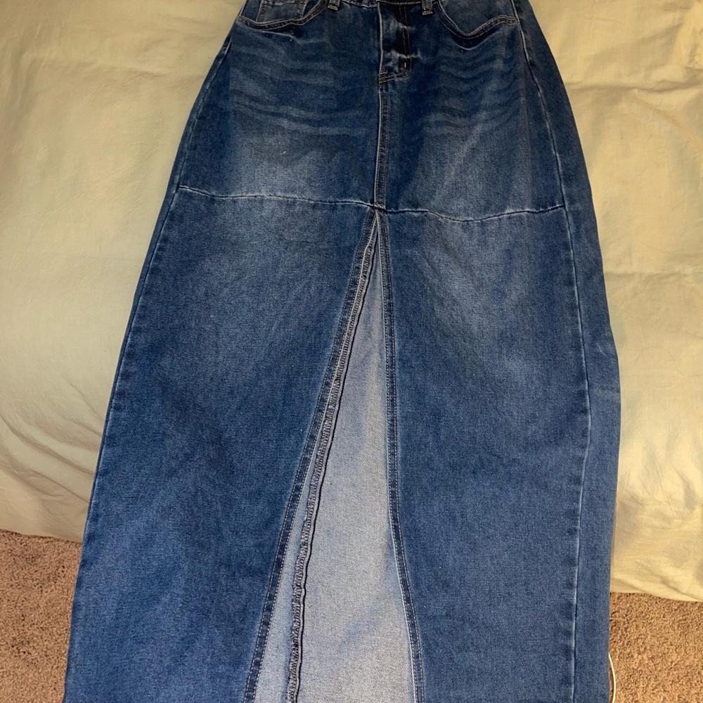 Denim Blue Women's Skirt
